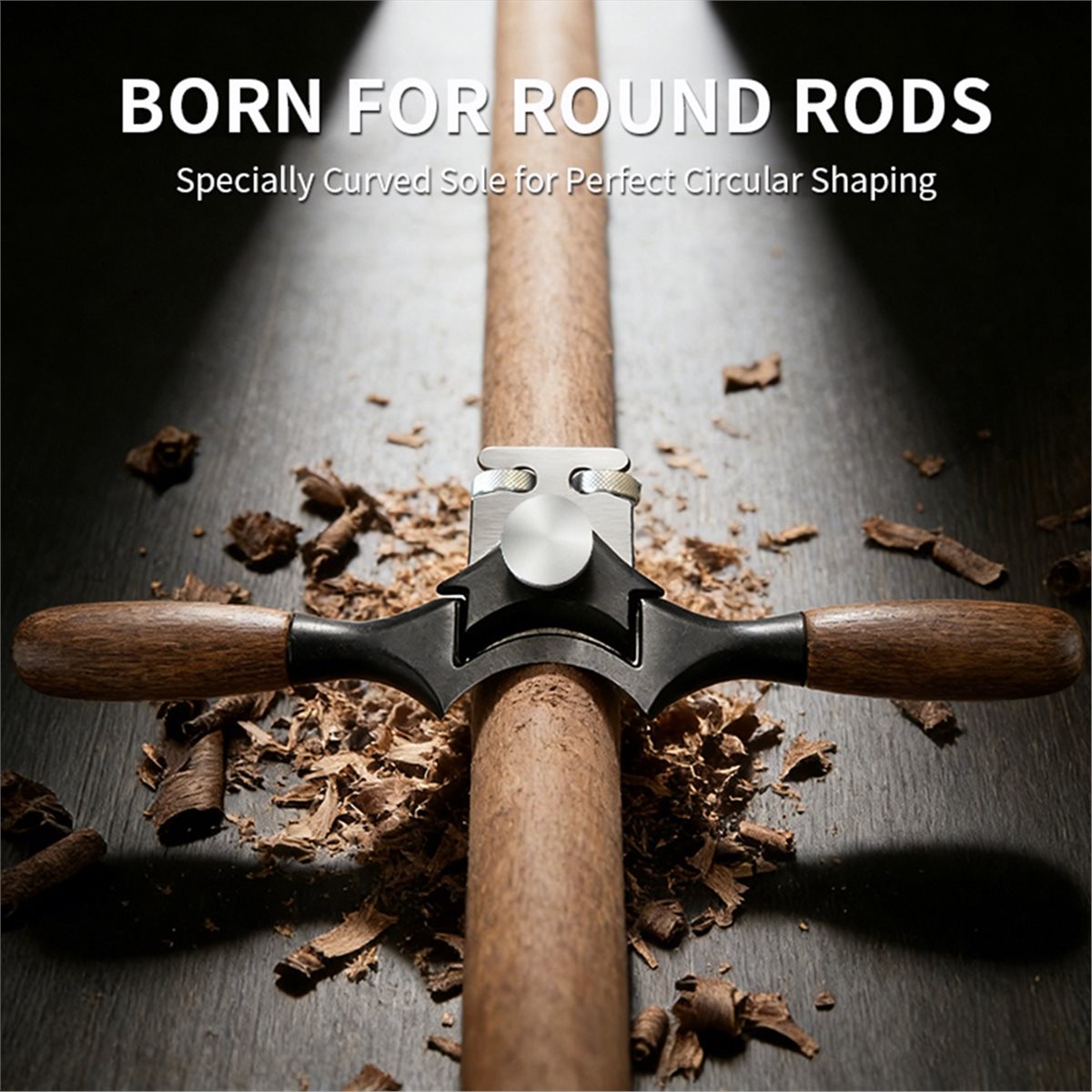 Spoke Shave Round - A43TBG Round Rod Spokeshave Woodworking Hand