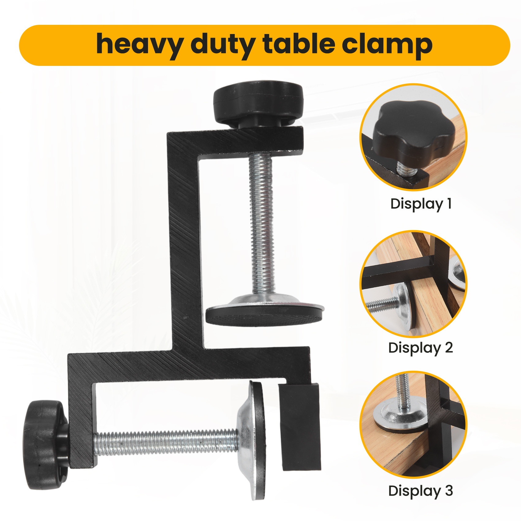 Woodworking Vise Types - A93Z Strong Y-Type Clamp Woodworking Clamp