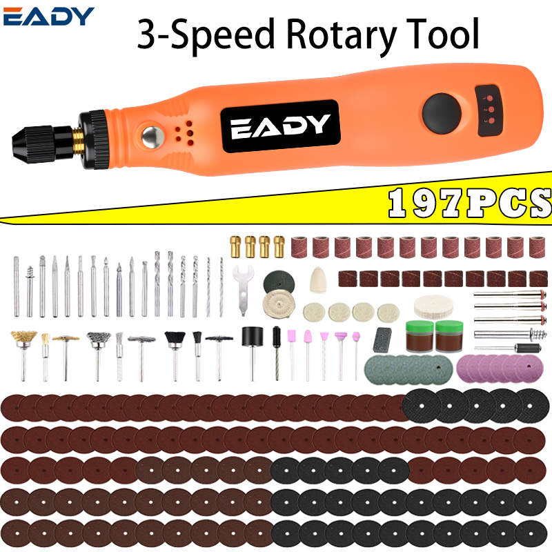 Woodworking Product - USB Cordless Rotary Tool Kit –