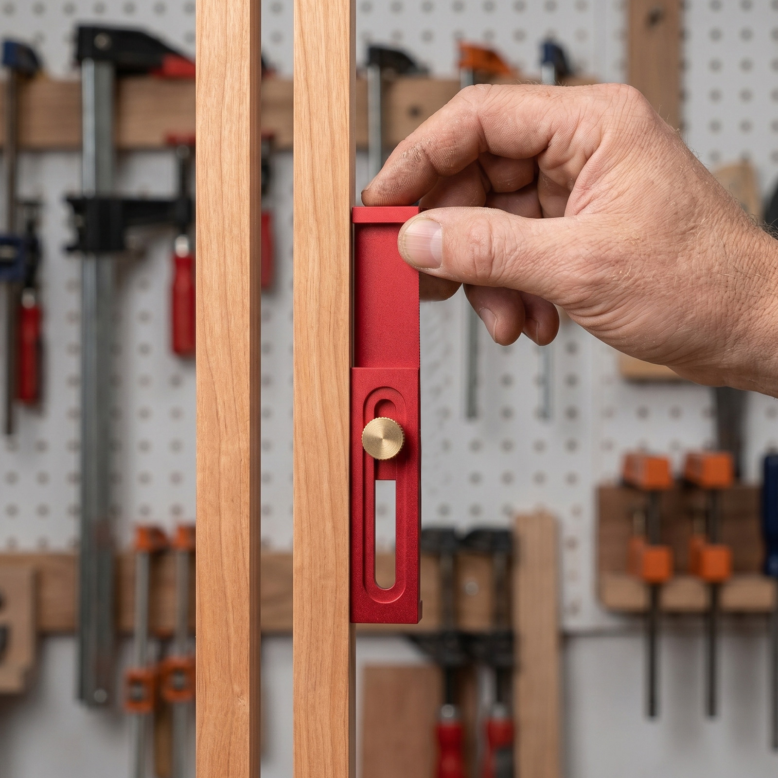 Woodworking Joints - Woodworking Measuring Ruler Aluminum Alloy Mortise