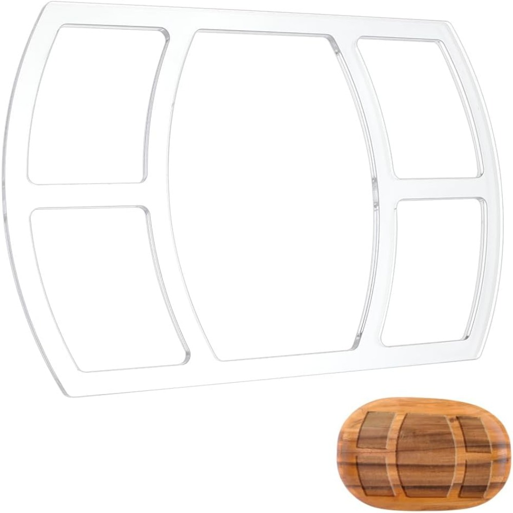 Woodworking Design Software - 5 Pocket Valet Tray Router Template