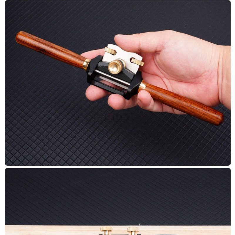 Spoke Shave Round - Mini Bird Plane Woodworking Flat &