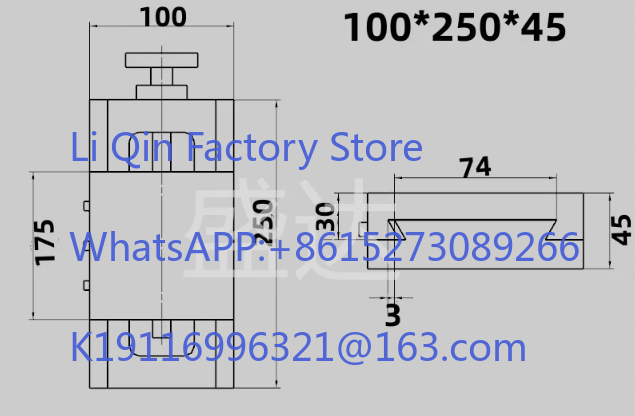 Woodworking Machine - Screw rod sliding table cast iron