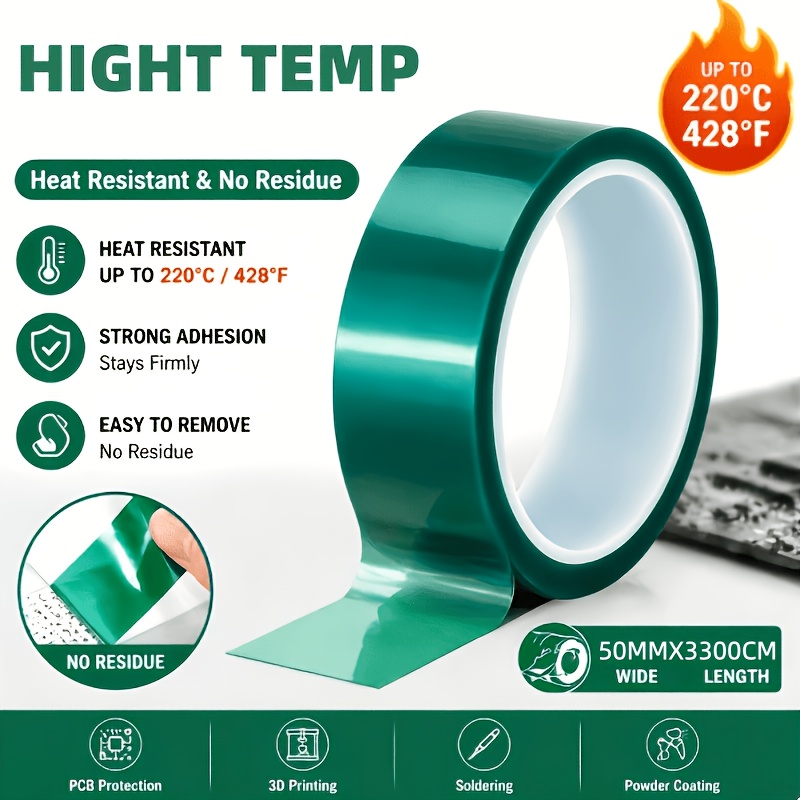 Woodworking Resin - YITAPE Green Epoxy Resin Tape High