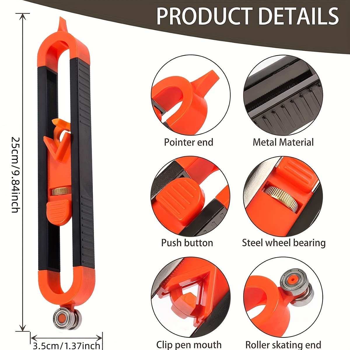Contour Gauge Scribing Tool, P - огляд і ціна Woodworking Product