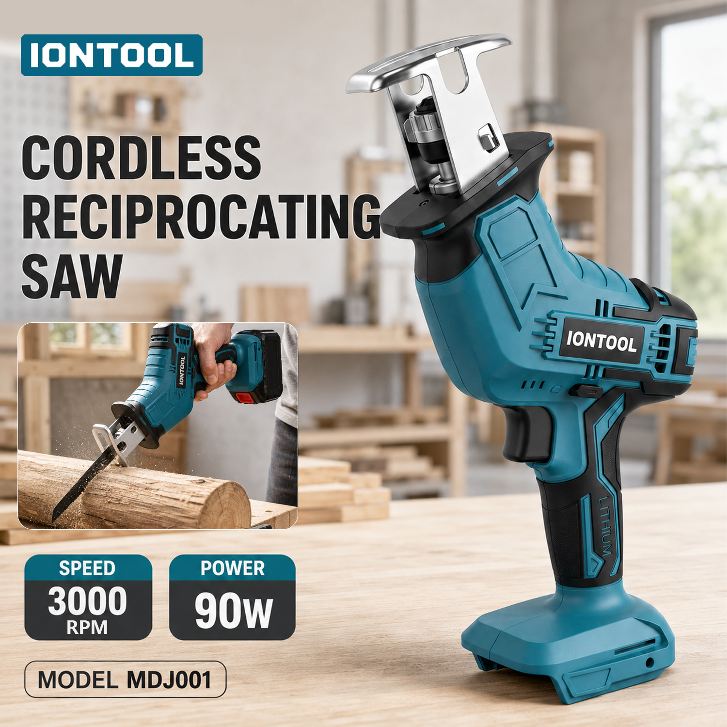 IONTOOL 18V 90W 3000SPM Ultra  - огляд і ціна Lumber Woodworking