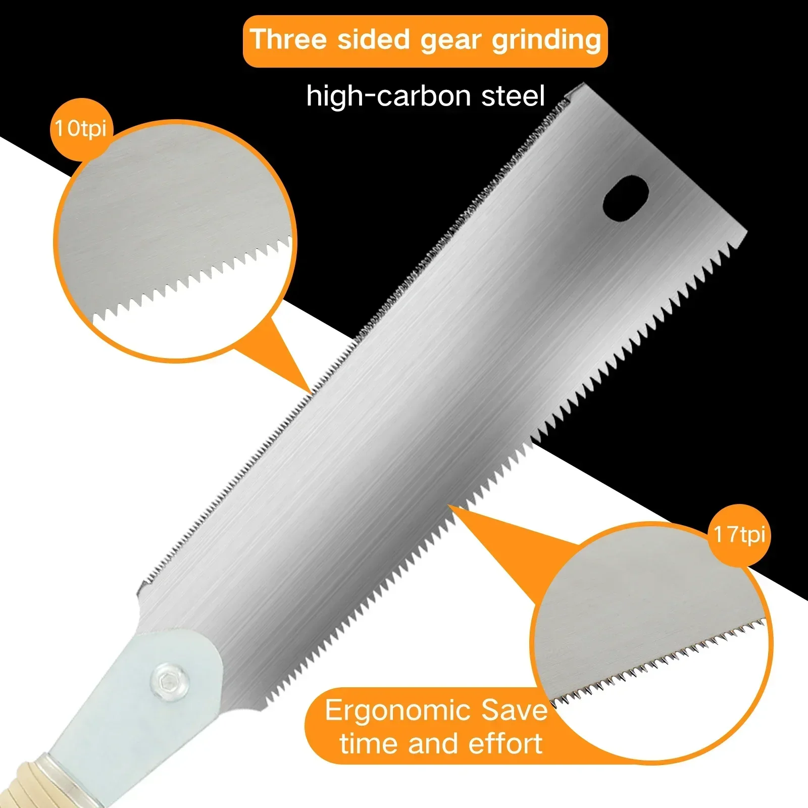 Japanese Hand Saw 9.3inch SK5  - огляд і ціна Japanese Pull Saw