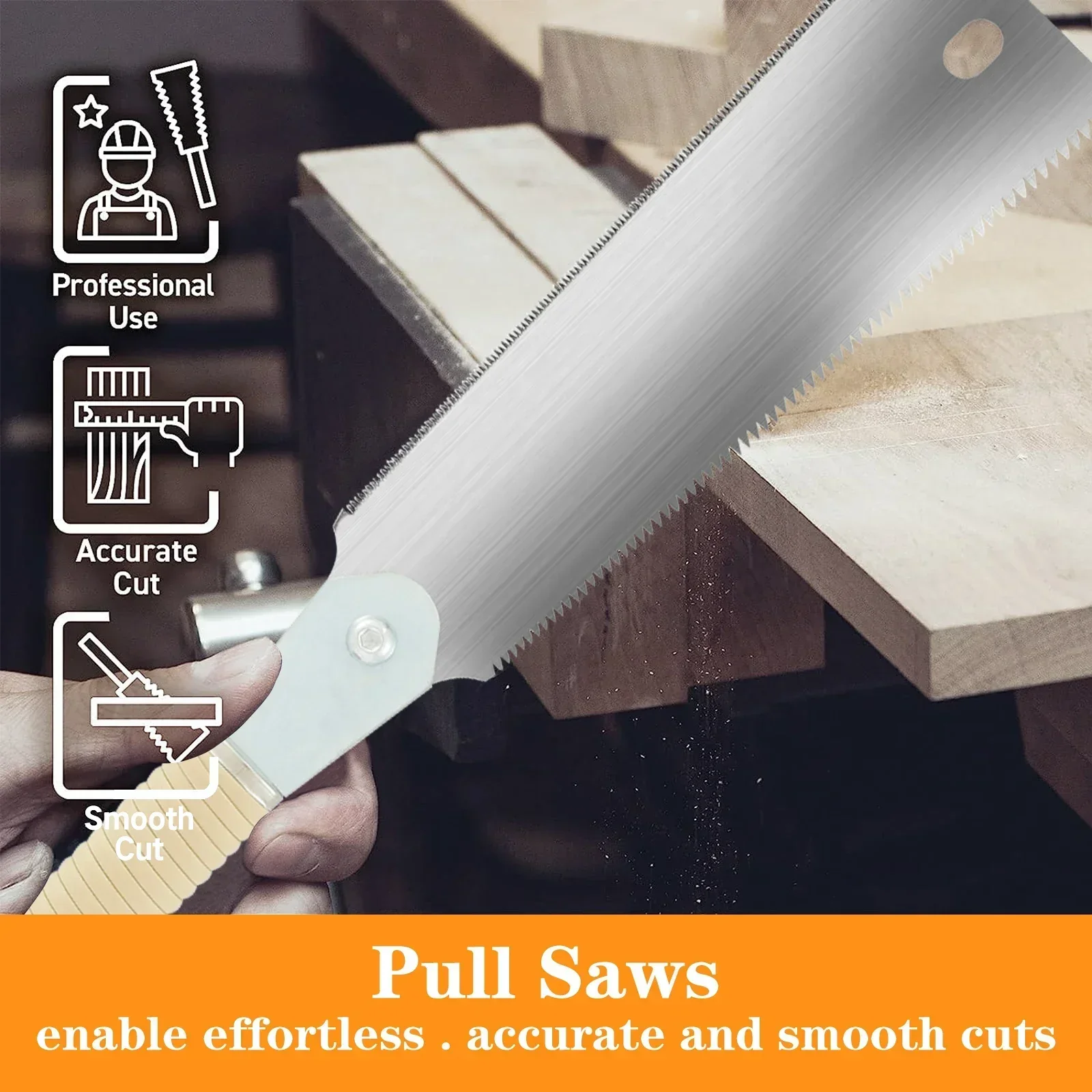 Japanese Hand Saw 9.3inch SK5  - огляд і ціна Japanese Pull Saw