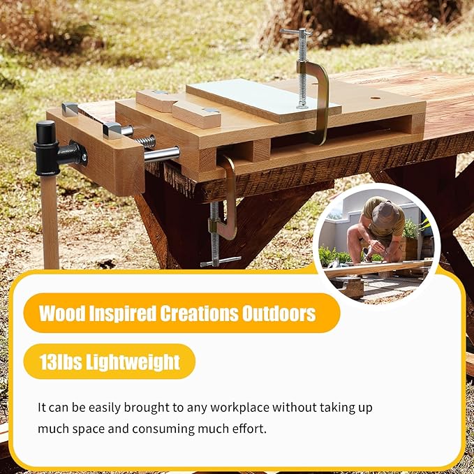 Hard Wood Work Bench Woodworki - огляд і ціна Woodworking Vise Types
