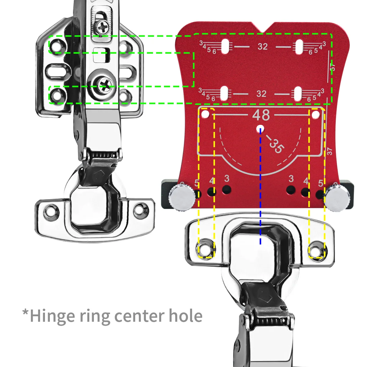 35mm Hinge Hole Positioning Te - огляд і ціна Woodworking Design Software