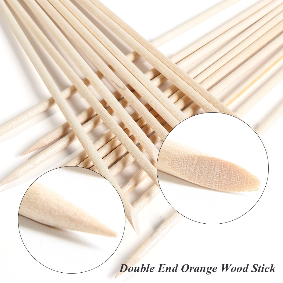100pcs Wooden Cuticle Pusher R - огляд і ціна Woodworking Design Software