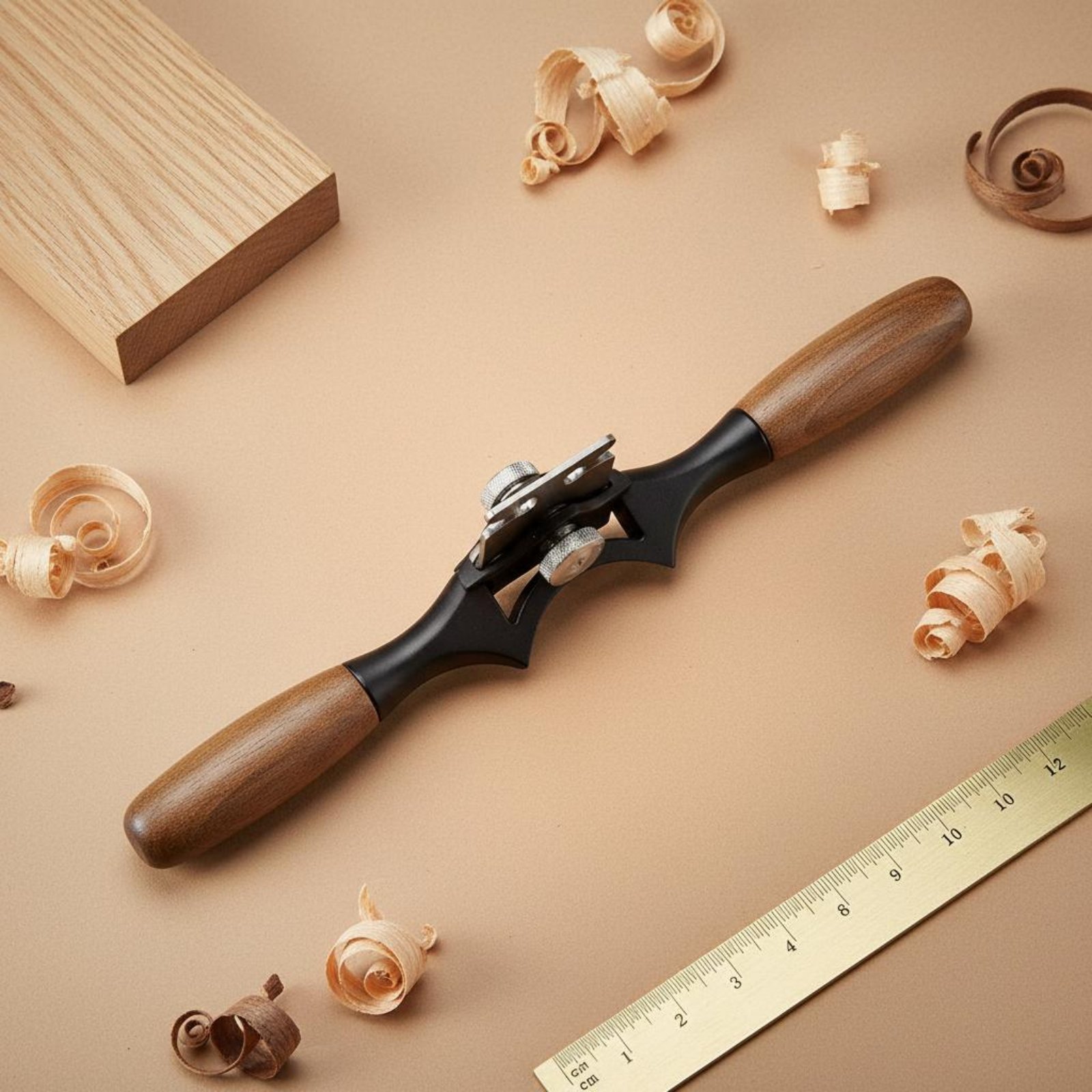 Concave Bottom Hand Plane Ergo - огляд і ціна Spoke Shave Round