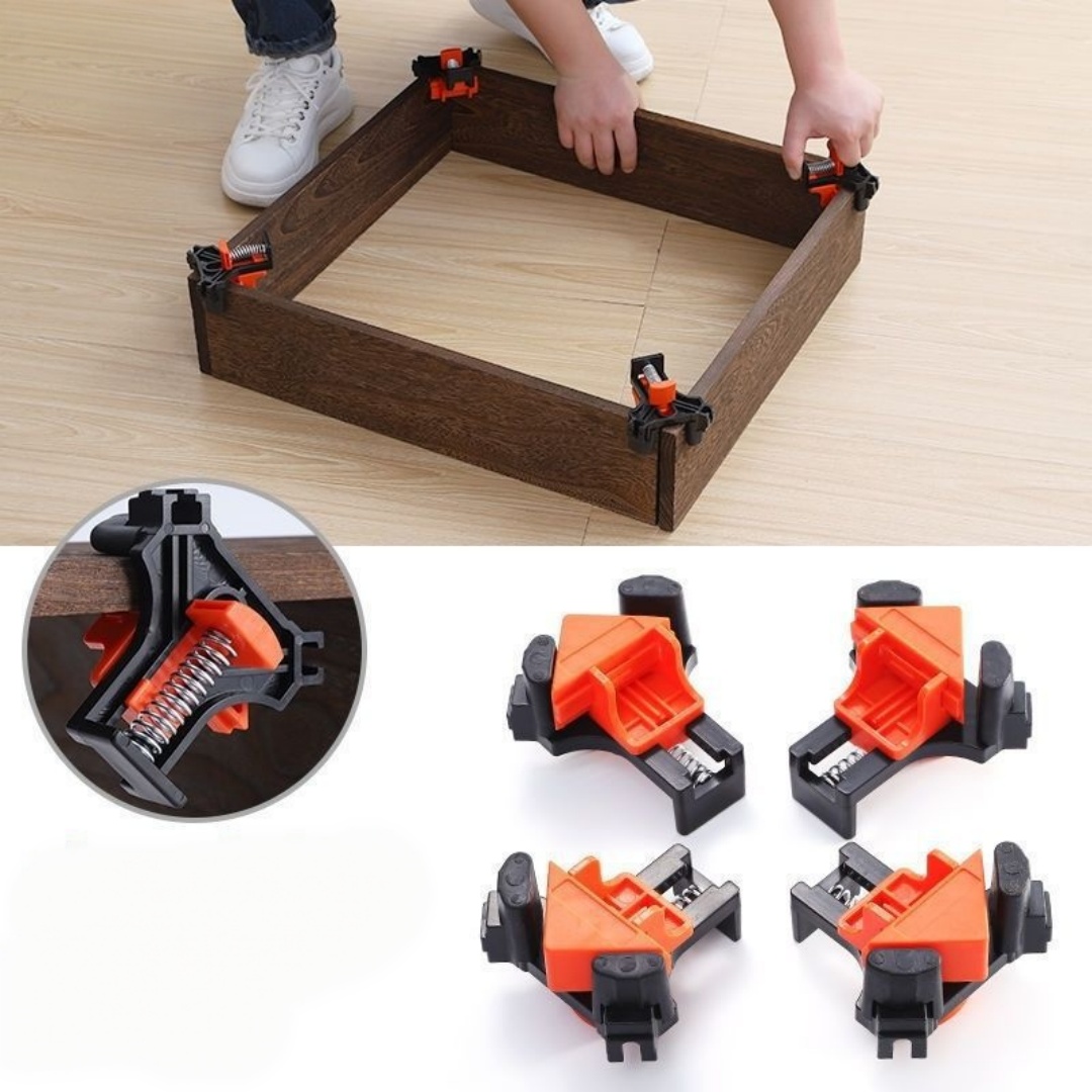 4pcs 90° Right Angle Clamp Fix - огляд і ціна Furniture And Woodworking