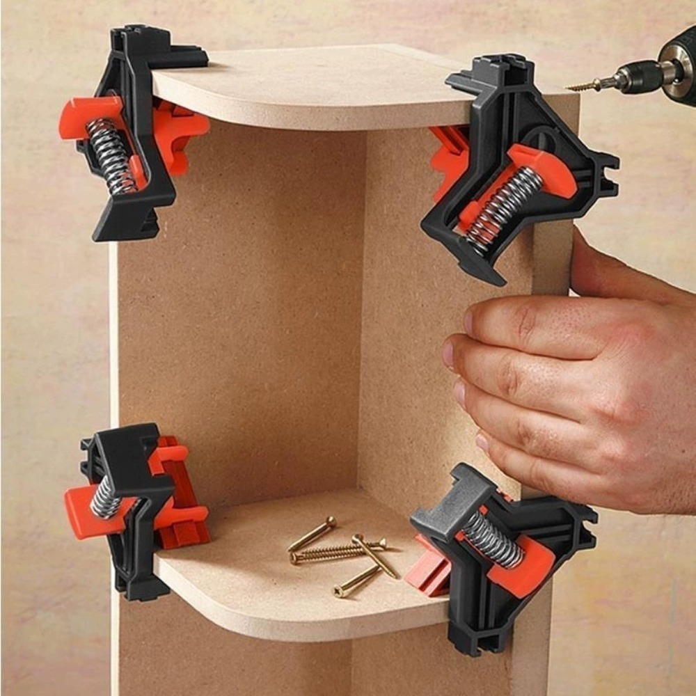 4pcs 90° Right Angle Clamp Fix - огляд і ціна Furniture And Woodworking