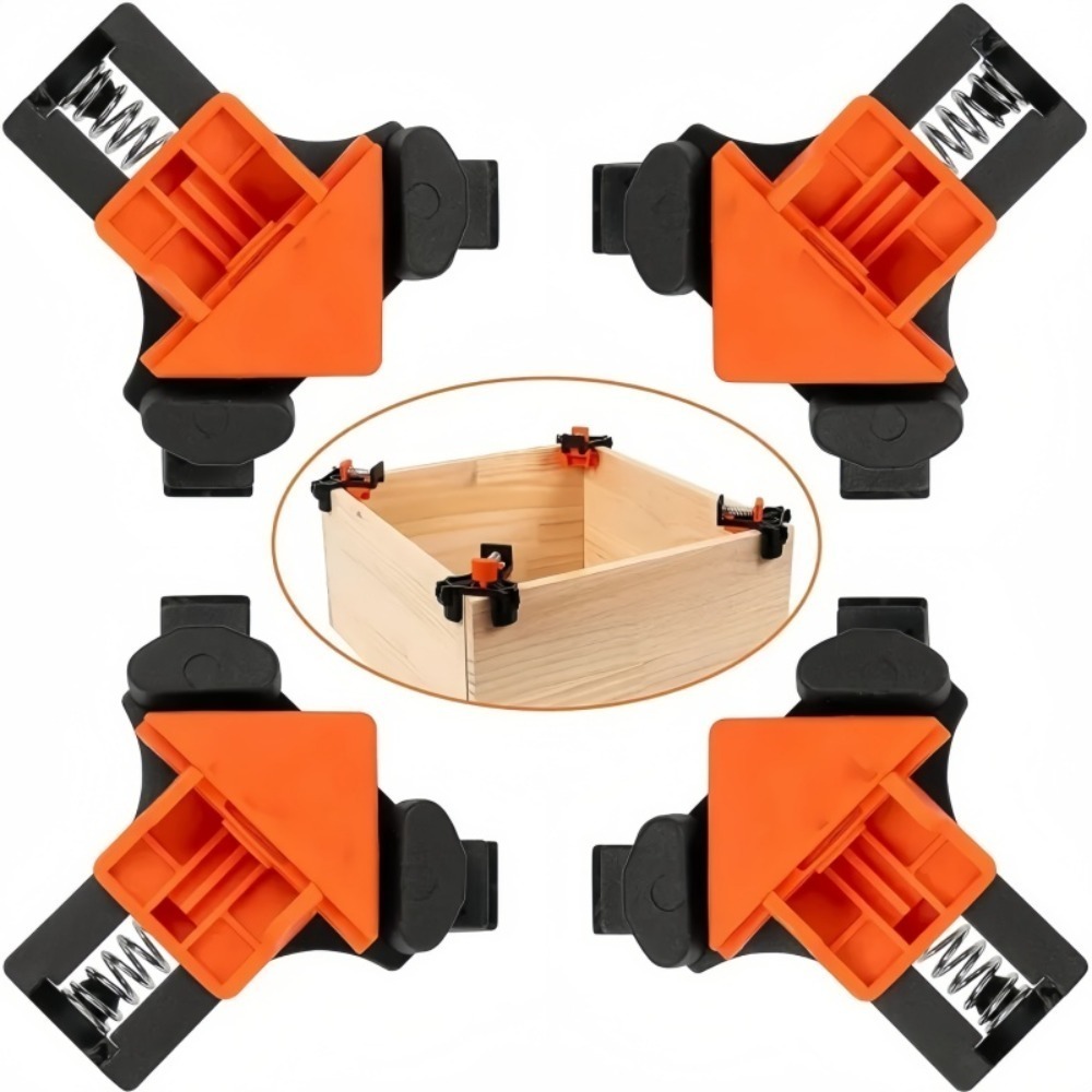 4pcs 90° Right Angle Clamp Fix - огляд і ціна Furniture And Woodworking