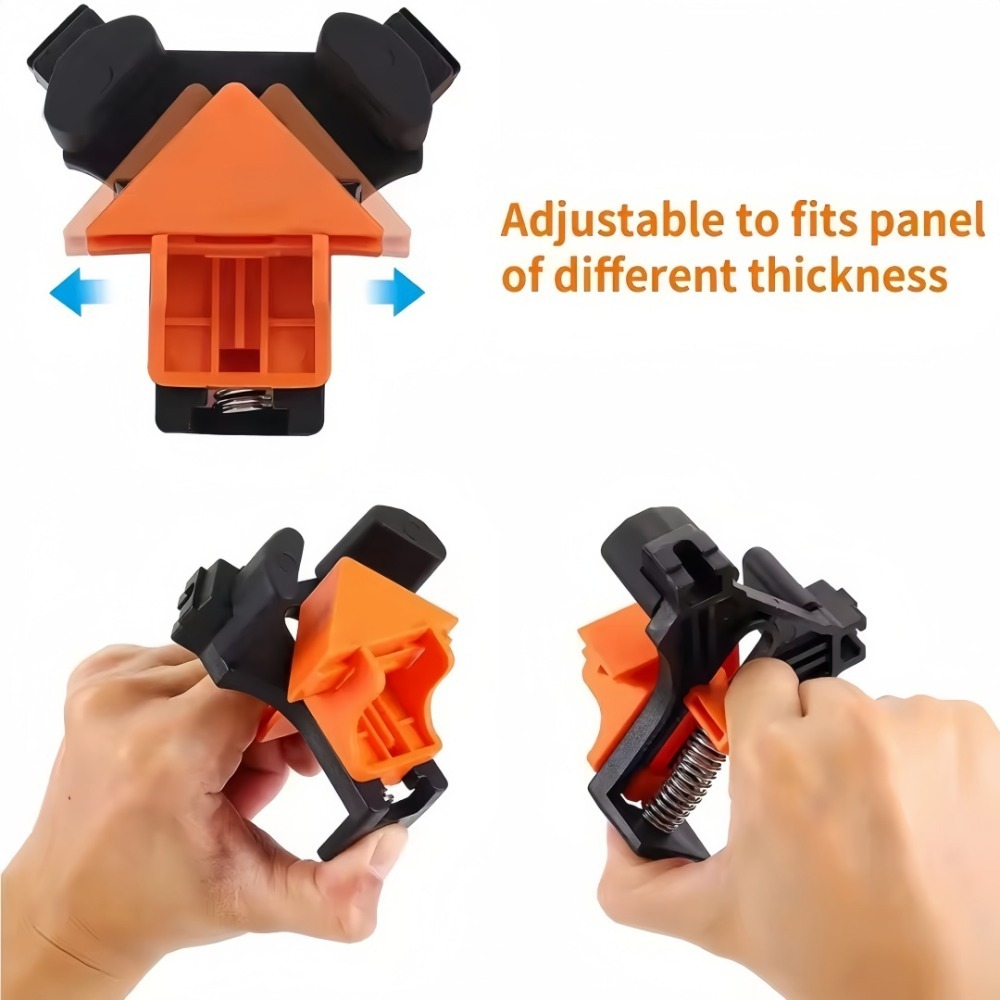 4pcs 90° Right Angle Clamp Fix - огляд і ціна Furniture And Woodworking