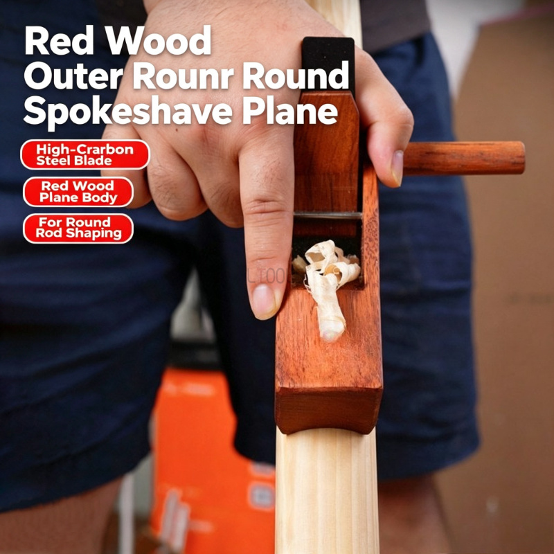 Vintage Half Round Wood Spoke  - огляд і ціна Spoke Shave Round
