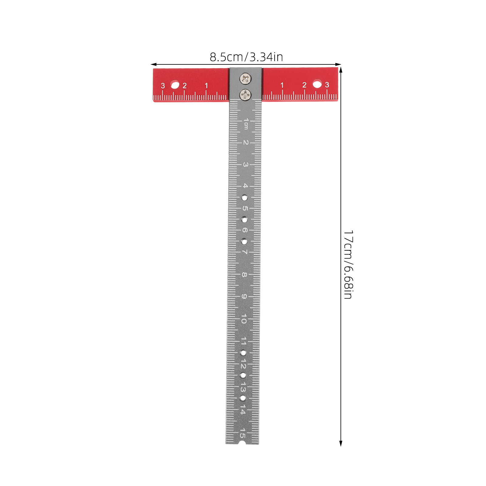 T Ruler Aluminum Alloy Precise - огляд і ціна Woodworking Product