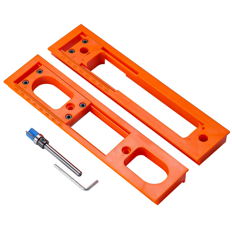 1Pc Hinge Mortise Template Inv - огляд і ціна Woodworking Design Software