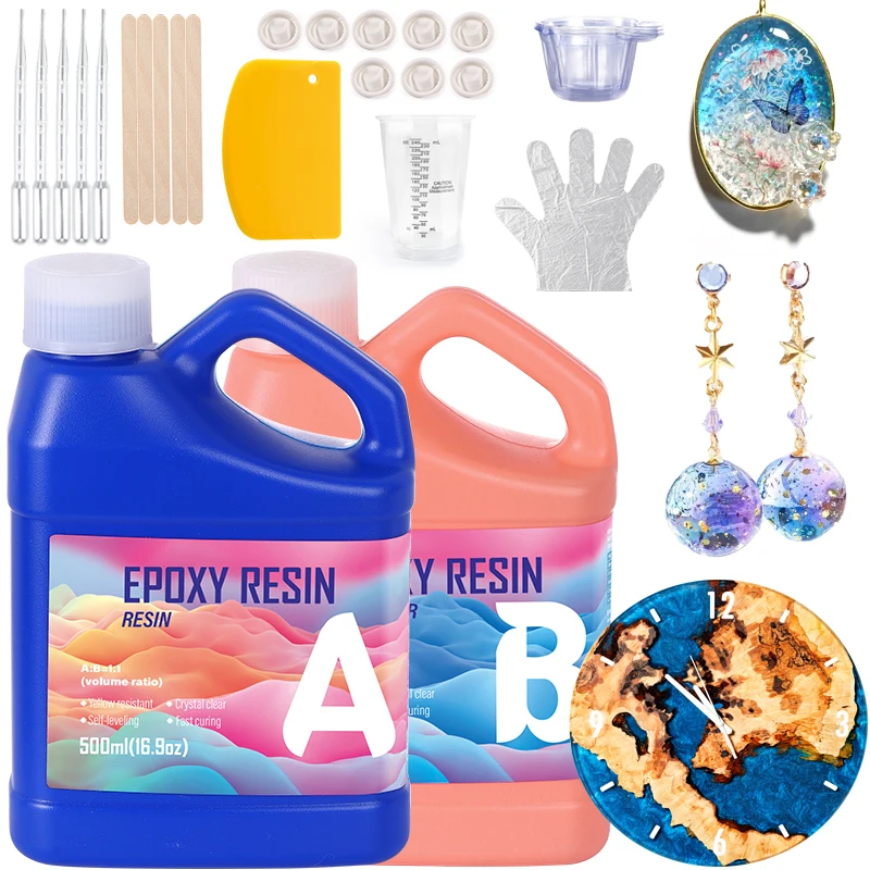 Easy Mixing Epoxy Resin Kit Cr - огляд і ціна Woodworking Resin
