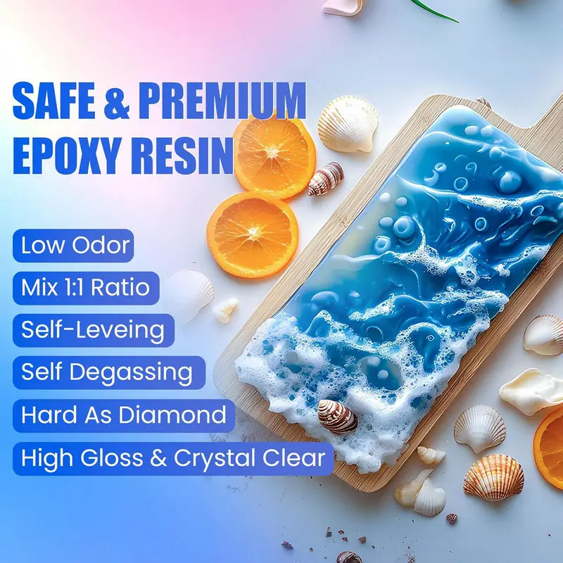 Easy Mixing Epoxy Resin Kit Cr - огляд і ціна Woodworking Resin