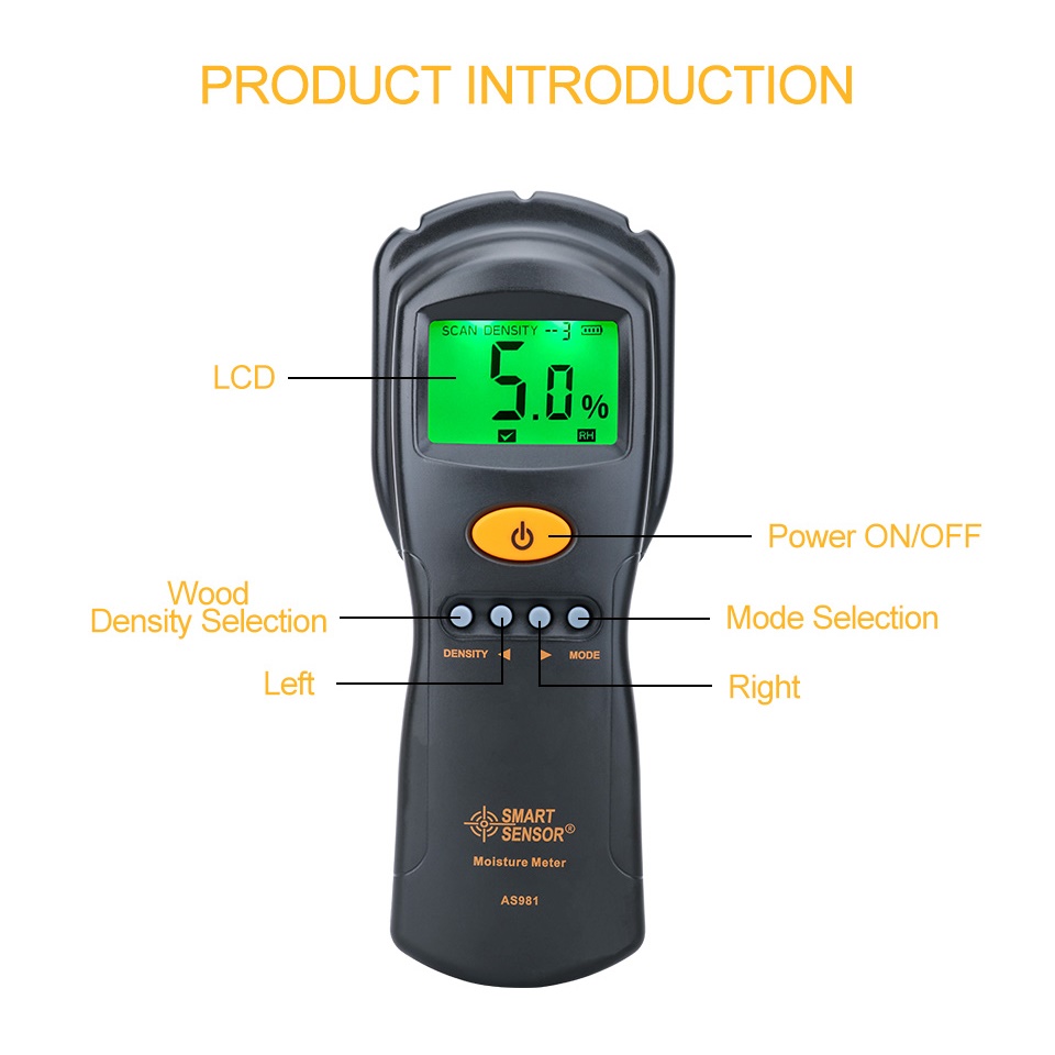 SMART SENSOR AS981 Digital Hyg - огляд і ціна Lumber Woodworking