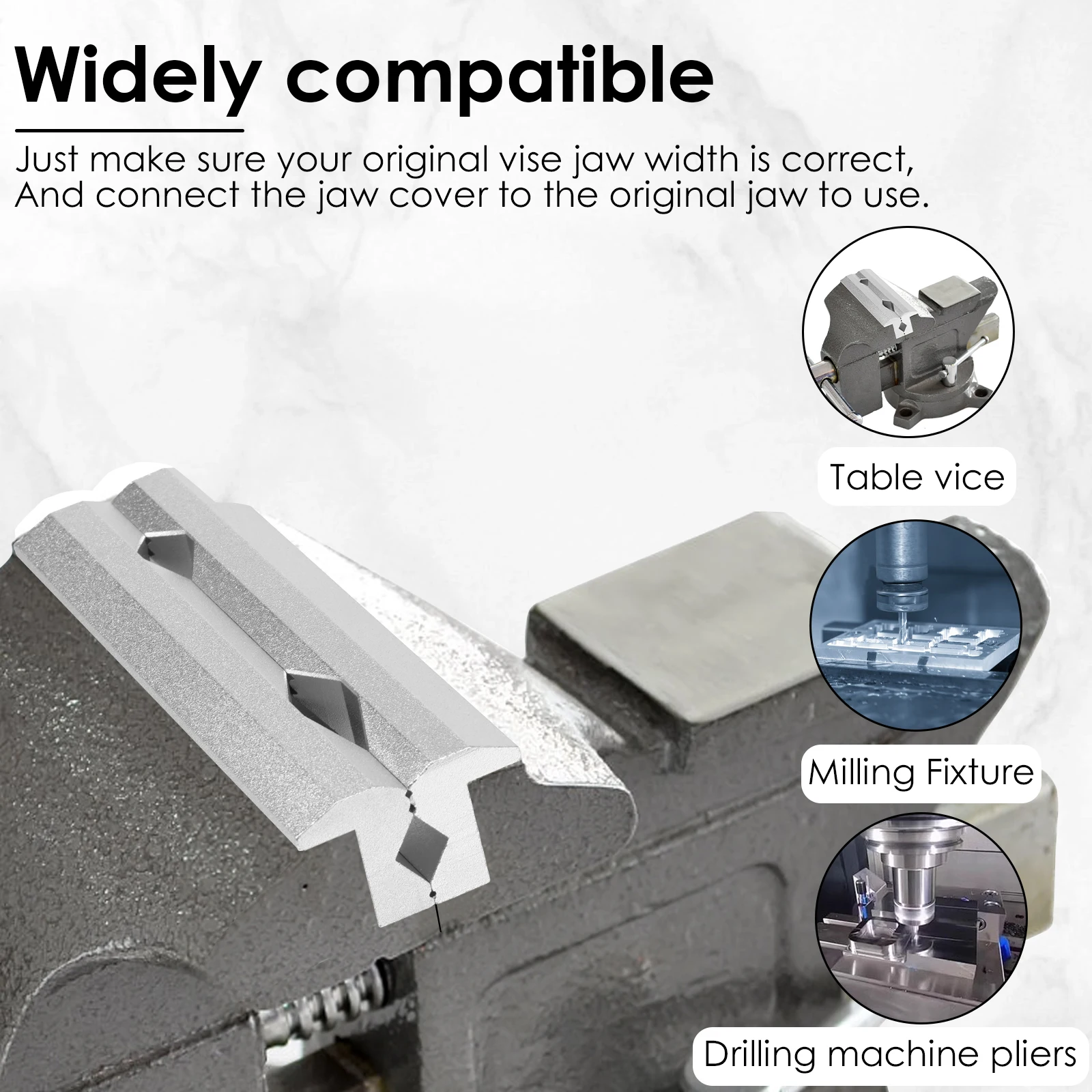 Magnetic Vise Jaws 4/5/6inch V - огляд і ціна Woodworking Vise Types
