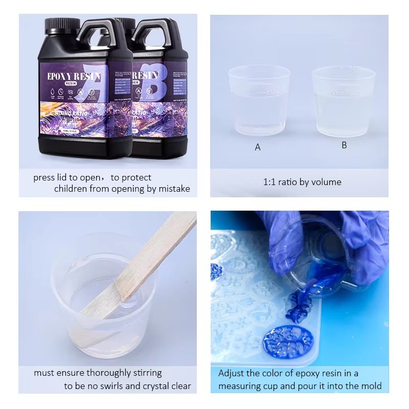 Easy Mix 1:1 Epoxy Resin Kit C - огляд і ціна Woodworking Resin