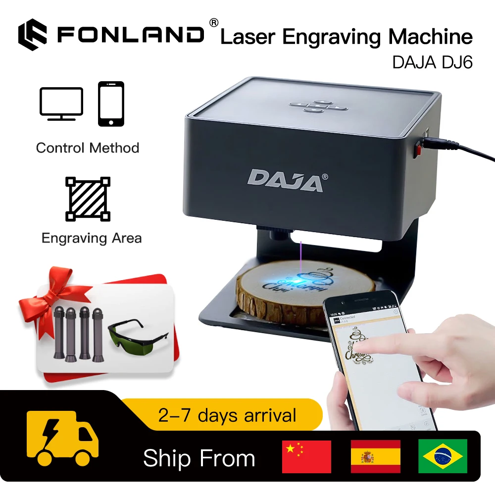 DAJA Laser Engraver CNC DIY DJ - огляд і ціна Woodworking Classes