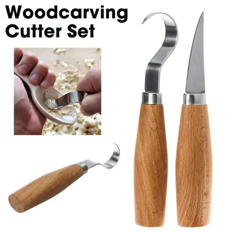 Wood Carving Knife Chisel Hook - огляд і ціна Woodworking Product