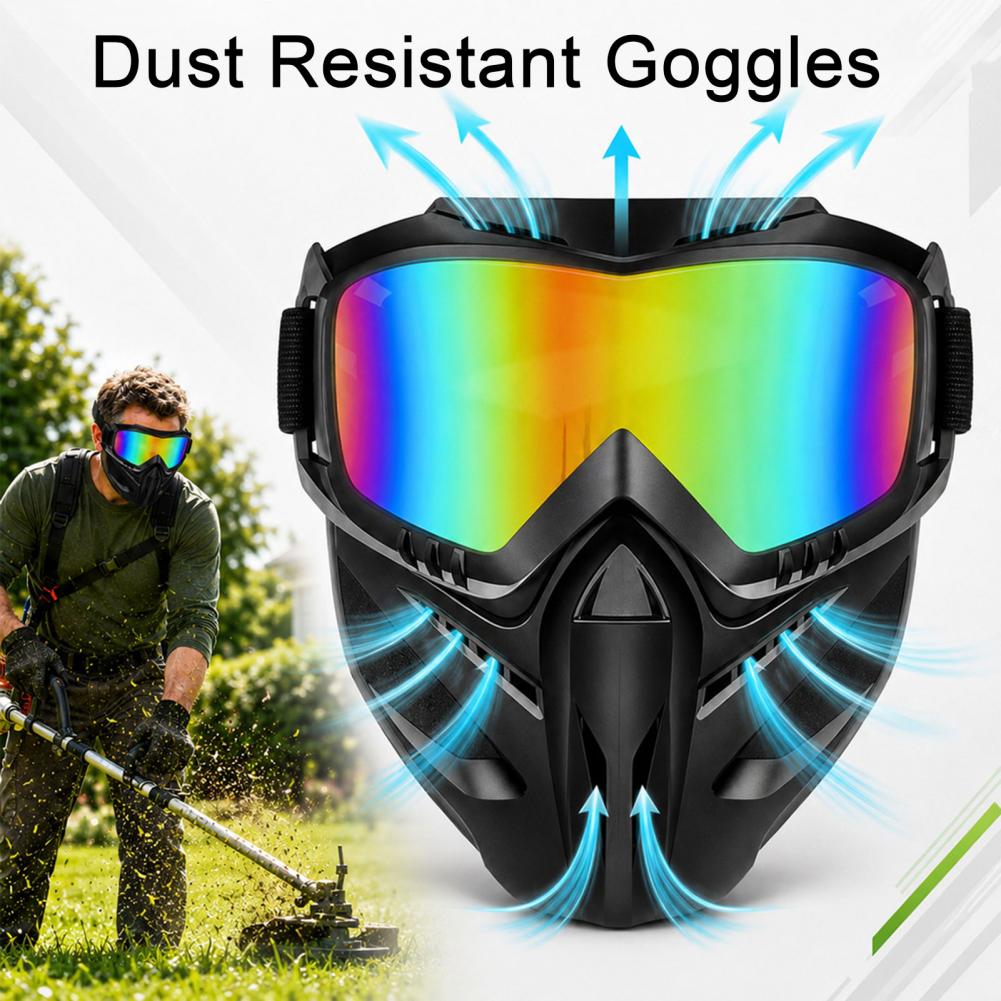 Breathable 2Pcs Full Face Shie - огляд і ціна Woodworking Face Shield