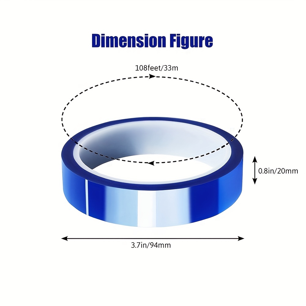 2 Roll Blue Heat Tape, High Te - огляд і ціна Woodworking Blueprint