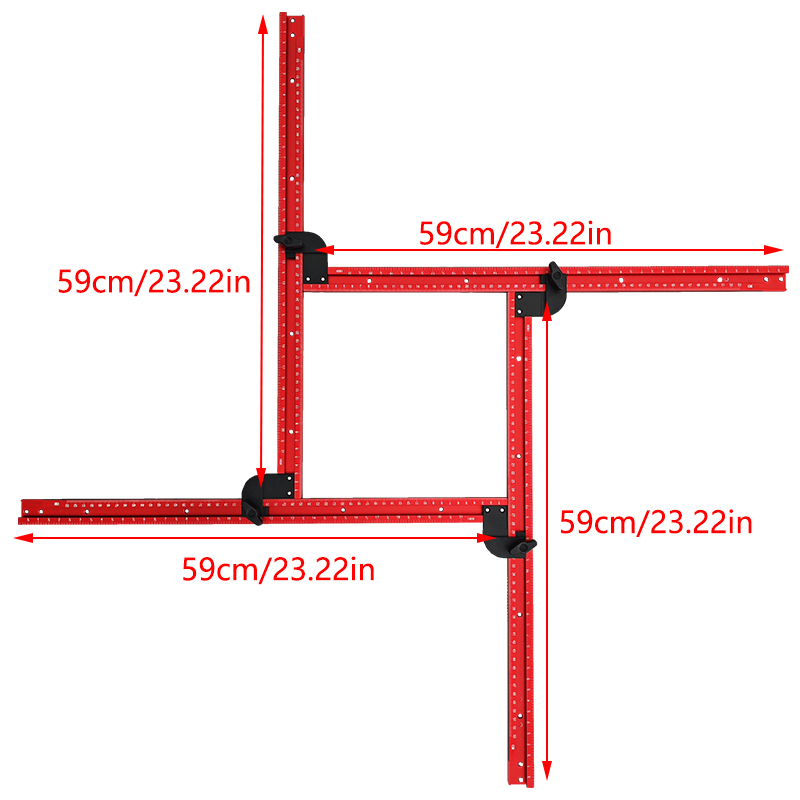 59cm Adjustable Square Router  - огляд і ціна Woodworking Design Software