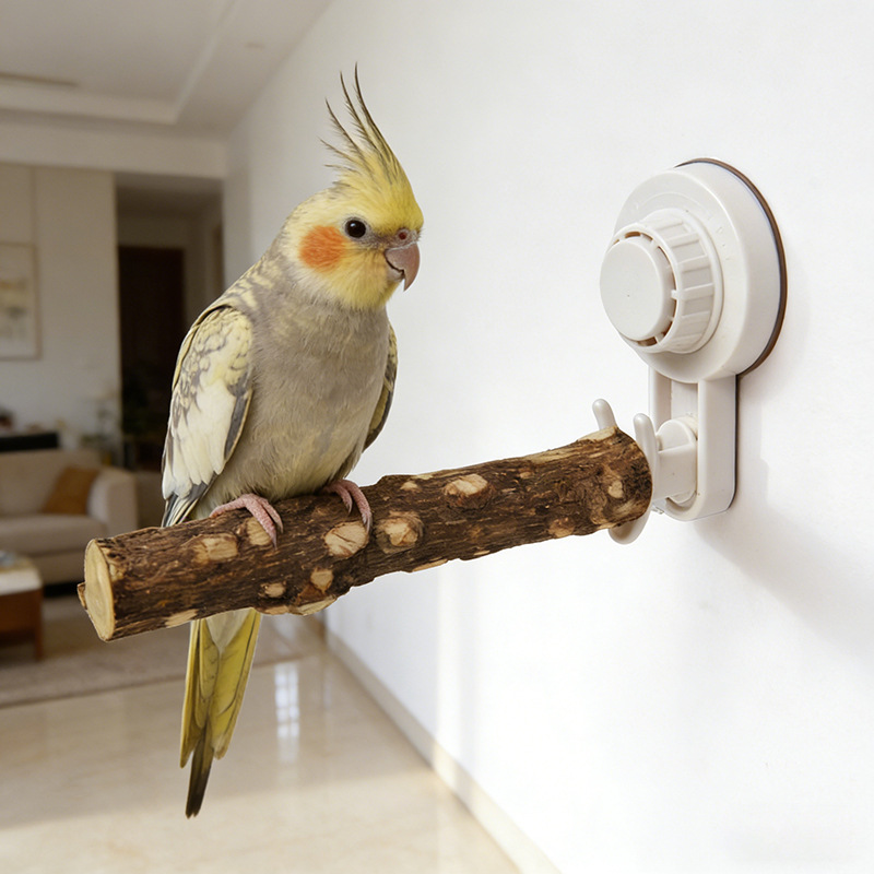 Parrot Stand with Suction Cup  - огляд і ціна Woodworking Joints