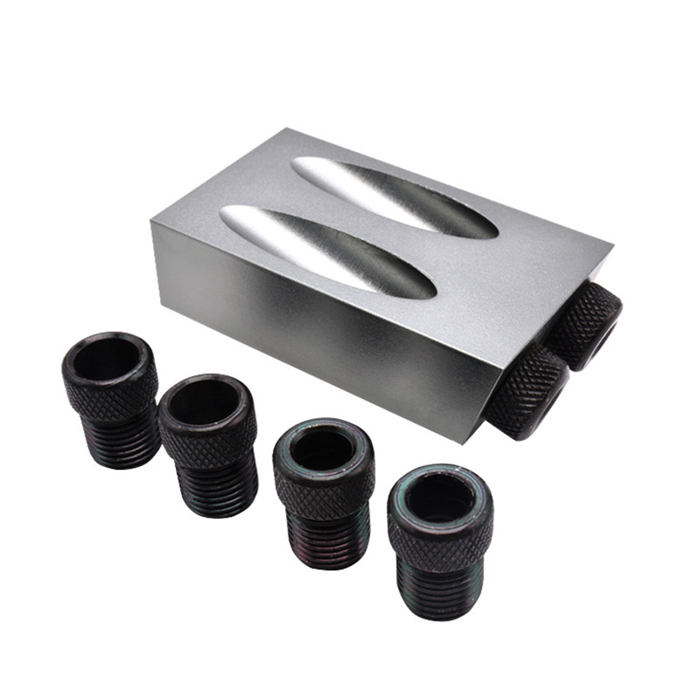 34pcs Oblique Hole Drill Set 1 - огляд і ціна Woodworking Joints