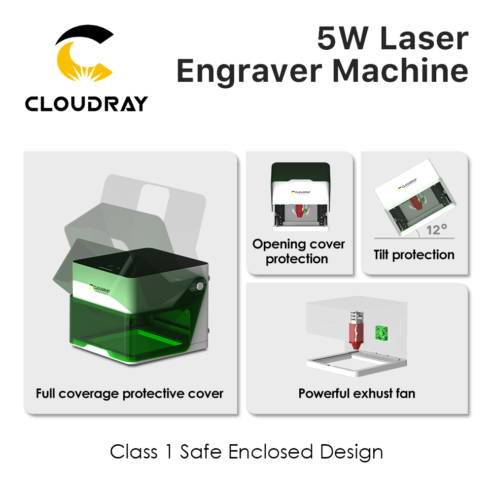 Cloudray Laser Engraver BM1 Ma - огляд і ціна Woodworking Classes