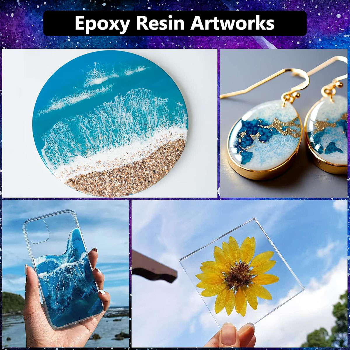1000ml Crystal Clear Epoxy Res - огляд і ціна Woodworking Resin