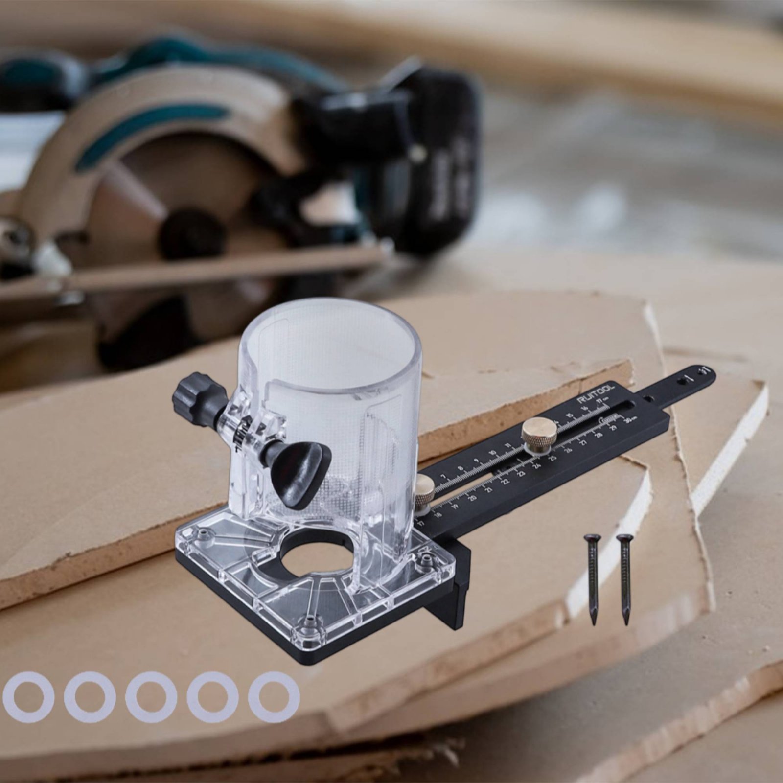 Router Circle Cutting Jig Mult - огляд і ціна Woodworking Multi Tool